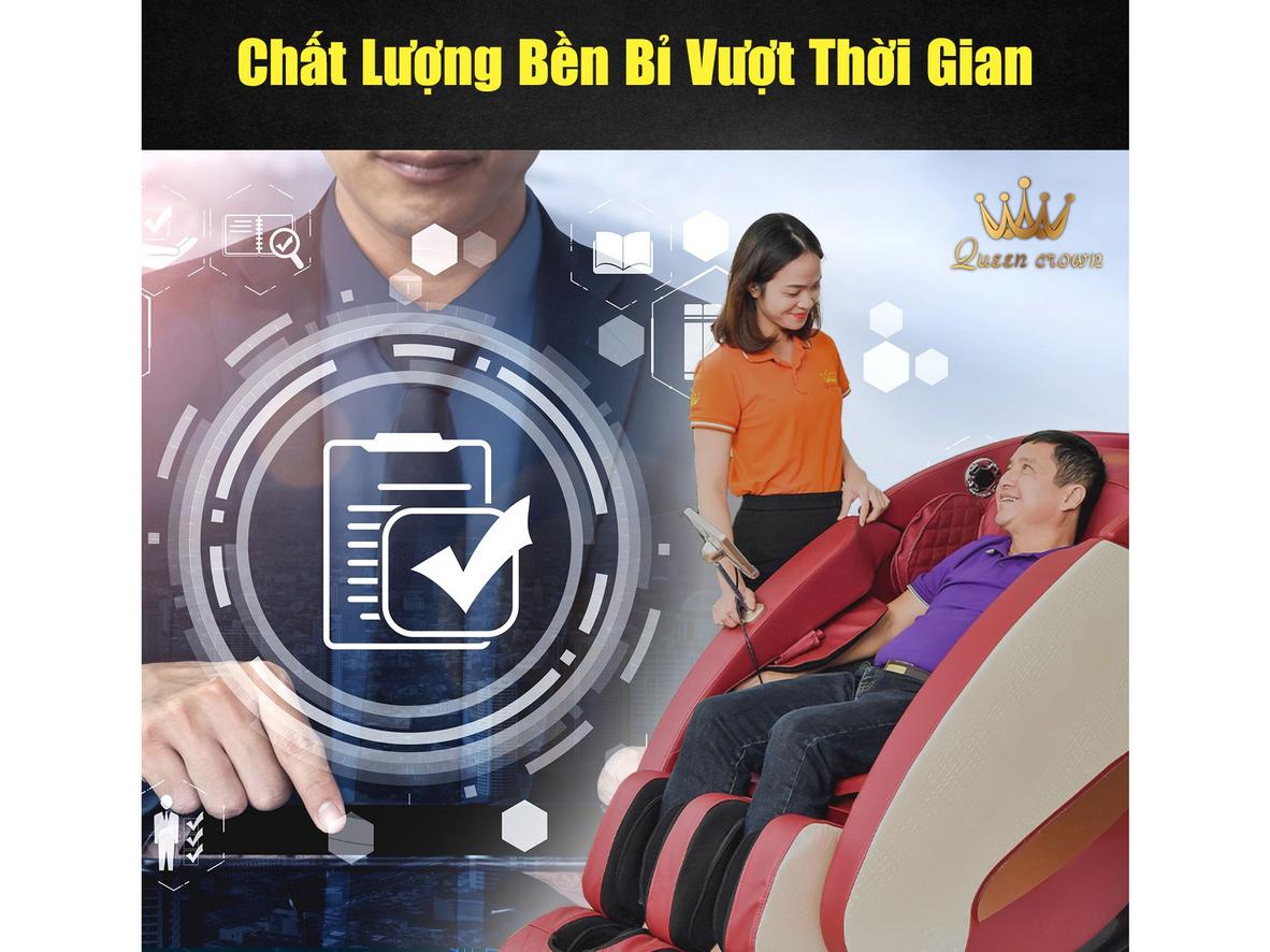 Tổng quan Ghế massage Queen Crown QC SL666i