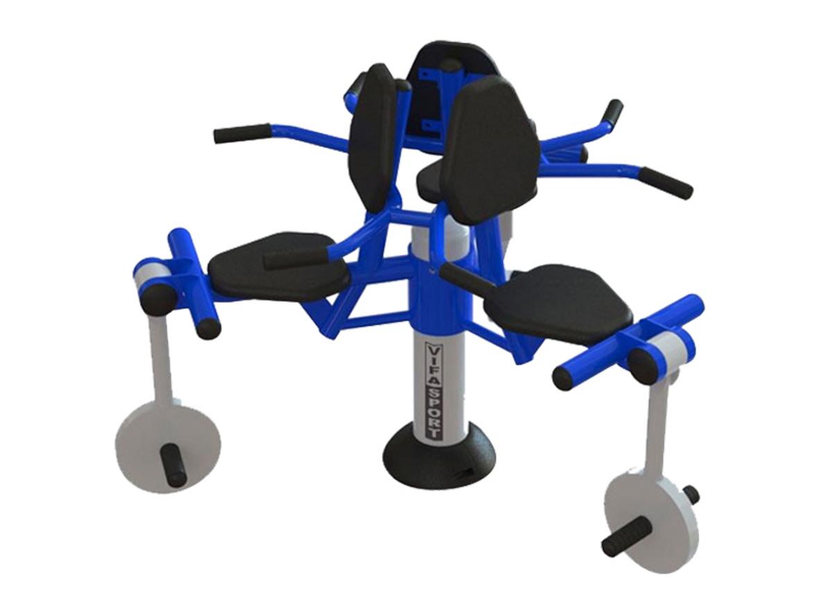Ghế tập chân Vifa Sport VIFA 711523 phù hợp lắp tại công viên, khu dân cư và trường học.