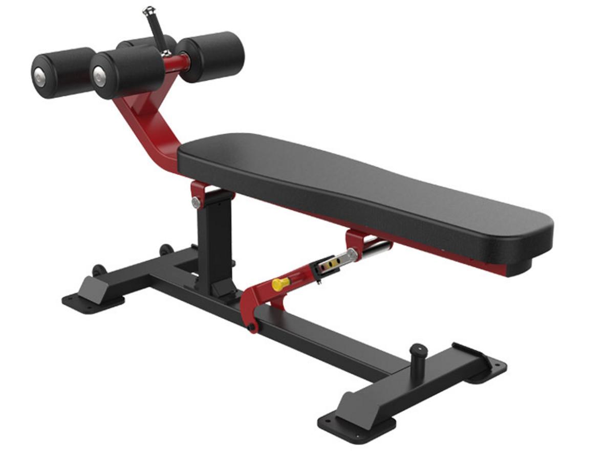 Ghế tập cơ bụng Impulse SL7043 nổi bật với cấu trúc chắc chắn và thiết kế chuẩn phòng gym.