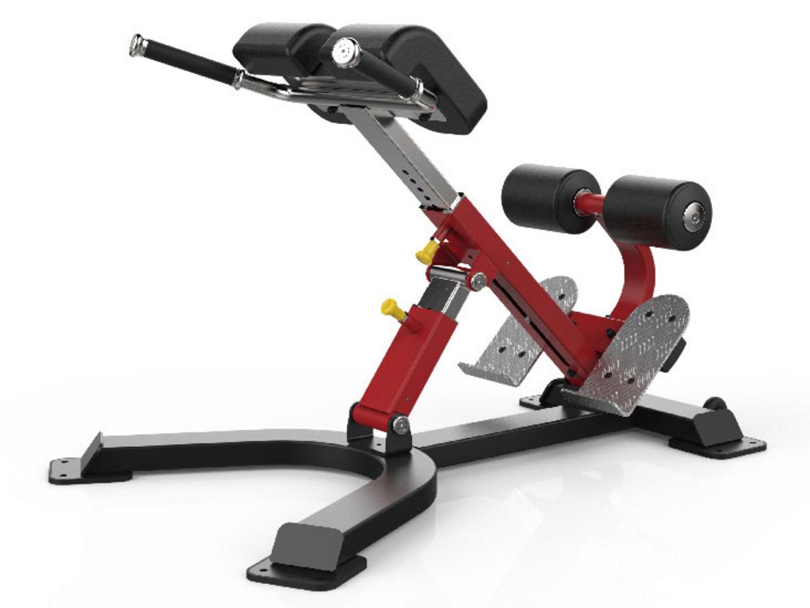 Ghế tập lưng, bụng đa năng Impulse SL7047 phù hợp cho phòng gym thương mại và studio PT.