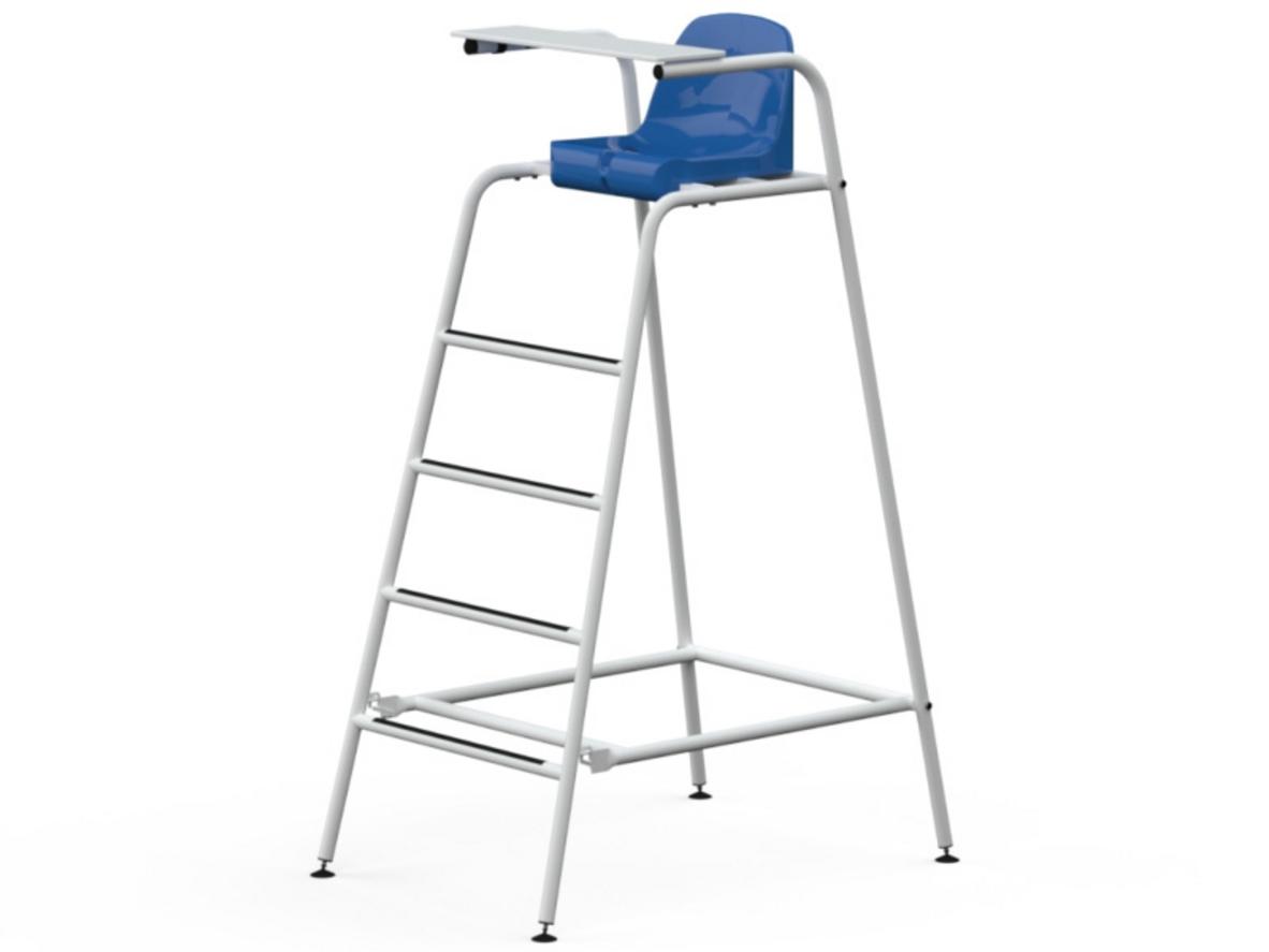 Ghế trọng tài tiêu chuẩn S27350 của Sodex Sport cho sân cầu lông chuyên nghiệp.