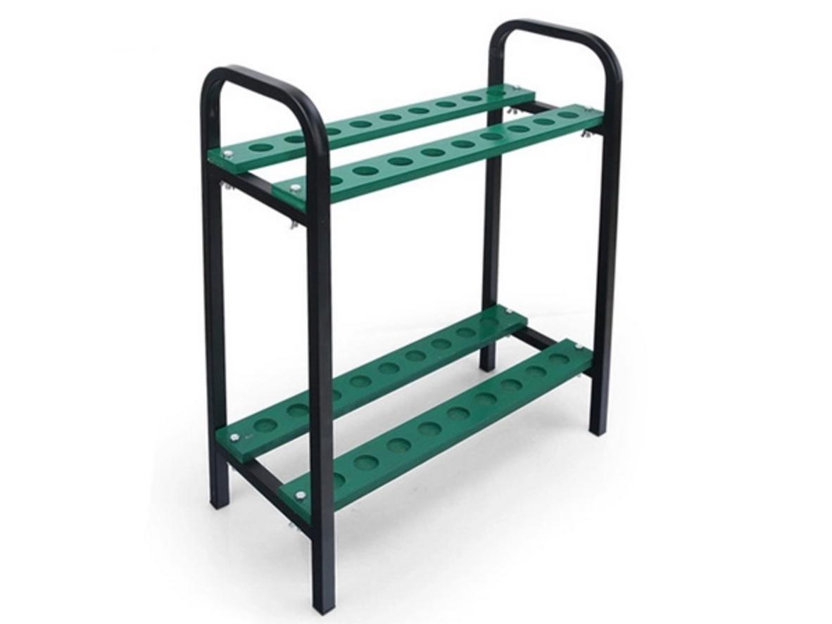 Giá đỡ gậy golf PGM ZJ006 giúp lưu trữ 18 gậy gọn gàng, chắc chắn và chuyên nghiệp.