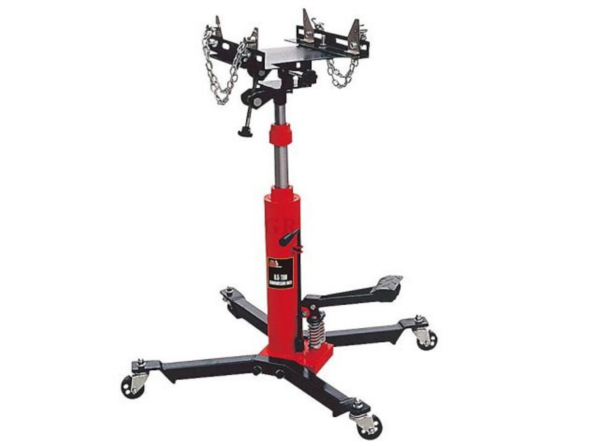 Giá đỡ hộp số 2 tầng Torin TEL05005 phù hợp garage cần thao tác ổn định và rảnh tay.