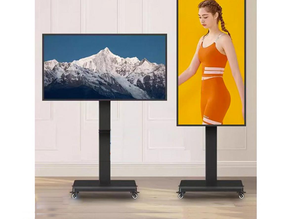 ErgoTek E1290 biến TV thành màn hình di động xoay dọc phù hợp livestream và trình chiếu.