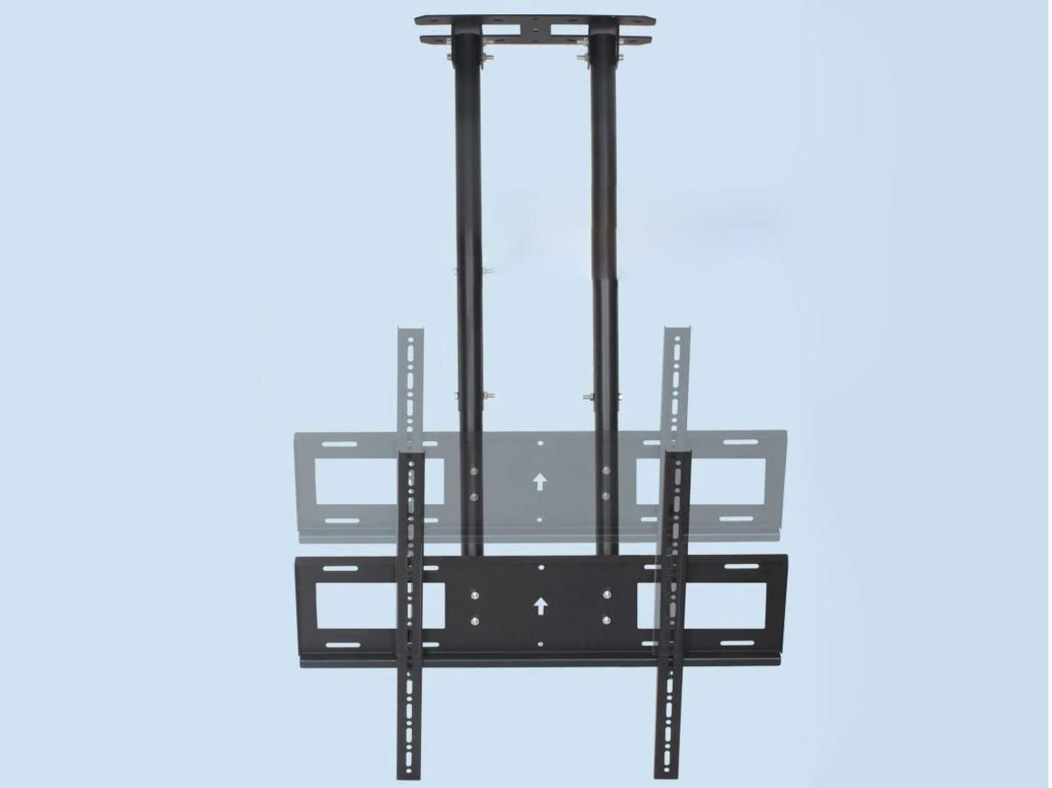 Giá treo thả trần T580 cho TV 60–100 inch, gọn đẹp và chắc chắn.