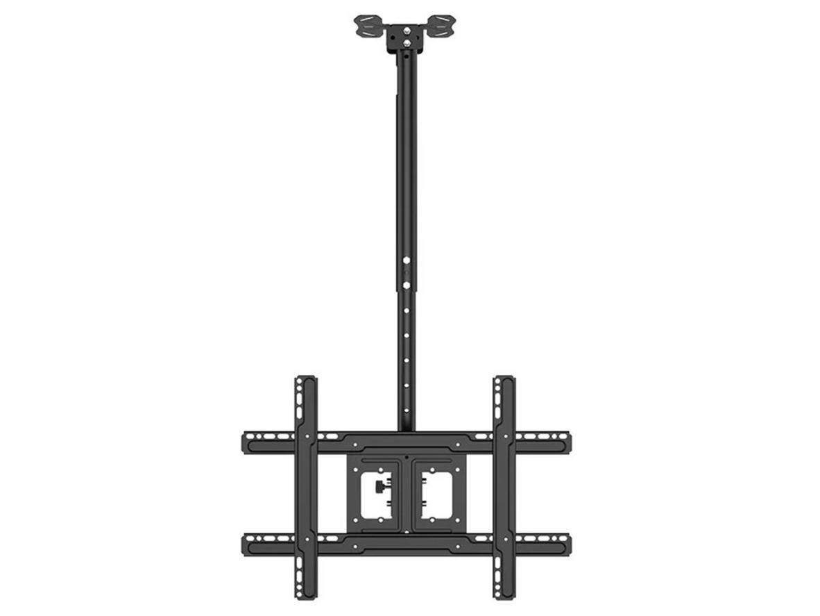 Giá treo tivi thả trần ErgoTek E555 giúp treo TV gọn đẹp, tối ưu không gian.