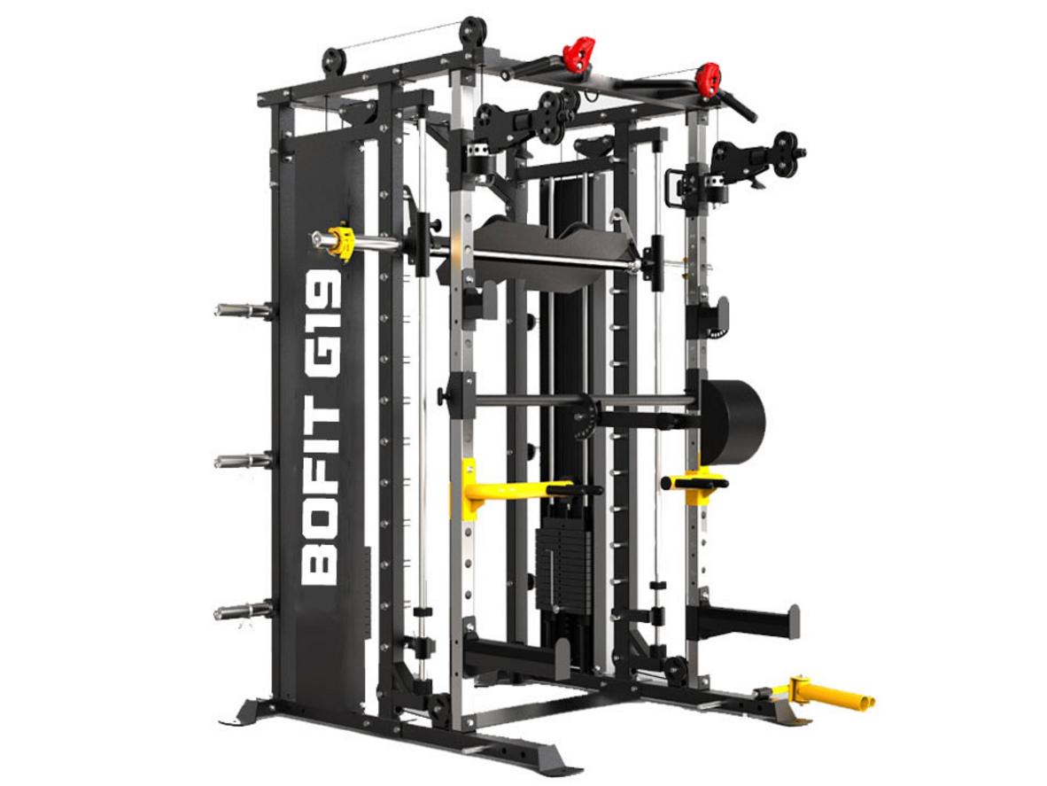 Giàn tạ đa năng BoFit G19 thiết kế all-in-one cho home gym nghiêm túc.