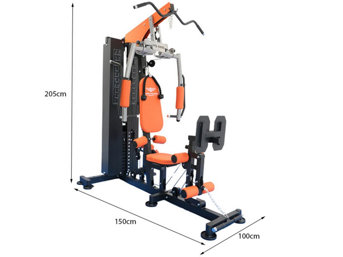 Bộ tạ 73 kg cho nhiều mức kháng lực khi tập.