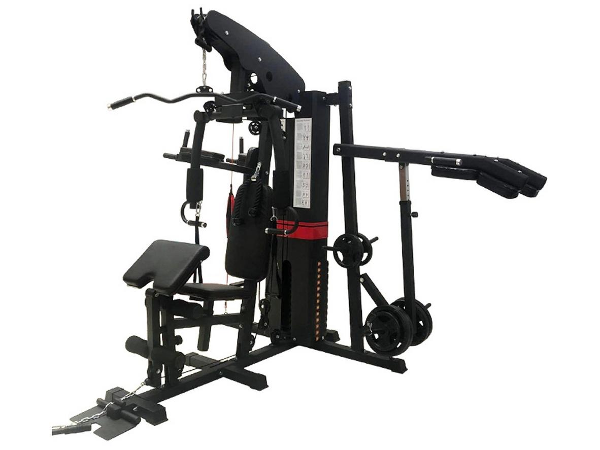 Giàn tạ đa năng HQ-908S phù hợp cho gia đình và phòng gym mini.