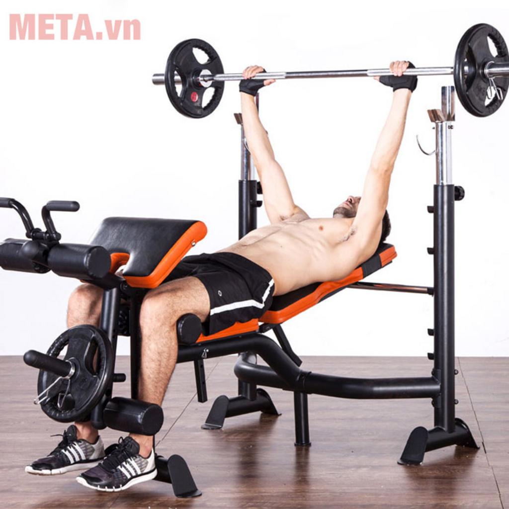 Tải trọng tối đa 350 kg giúp GM 4380 phù hợp cho tập luyện gia đình.