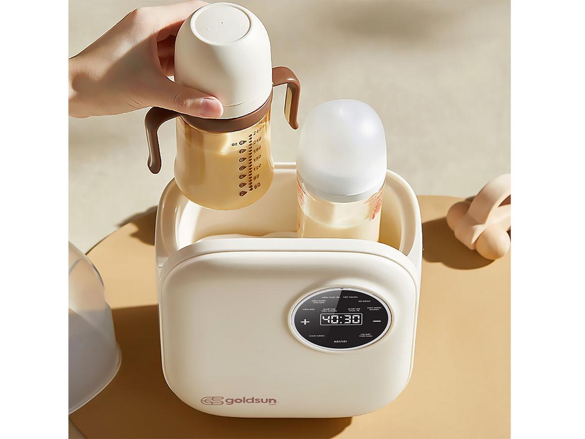 Hẹn giờ 24 giờ hỗ trợ chuẩn bị sữa chủ động vào ban đêm.