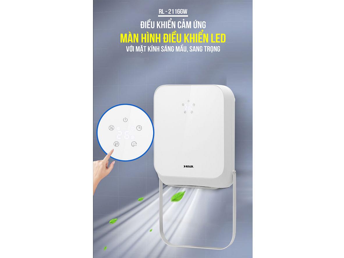 Thiết kế treo tường giúp phòng tắm gọn hơn.