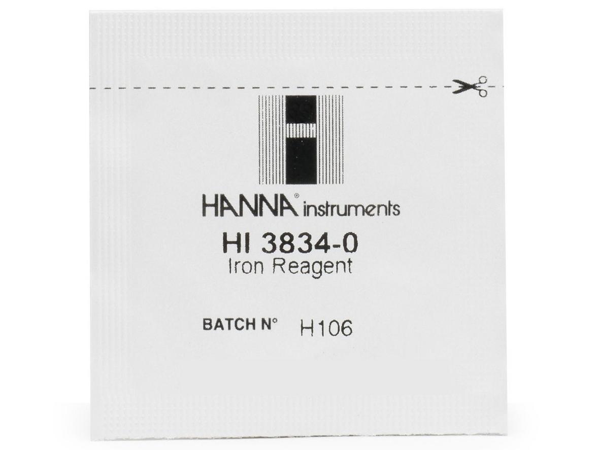 HI3834 cho phép test sắt tổng bằng so màu trực quan, thao tác đơn giản tại chỗ.