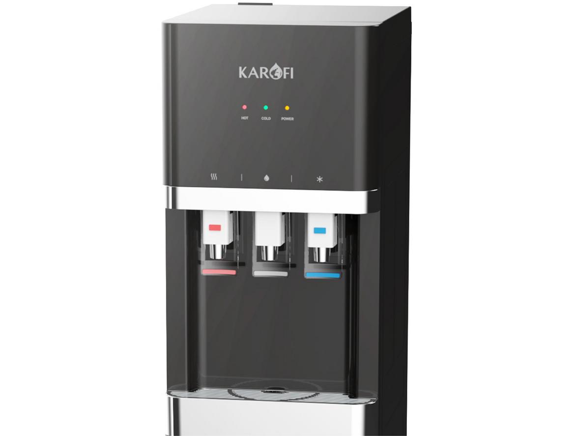 3 vòi riêng biệt giúp lấy nước nhanh và đúng chế độ.