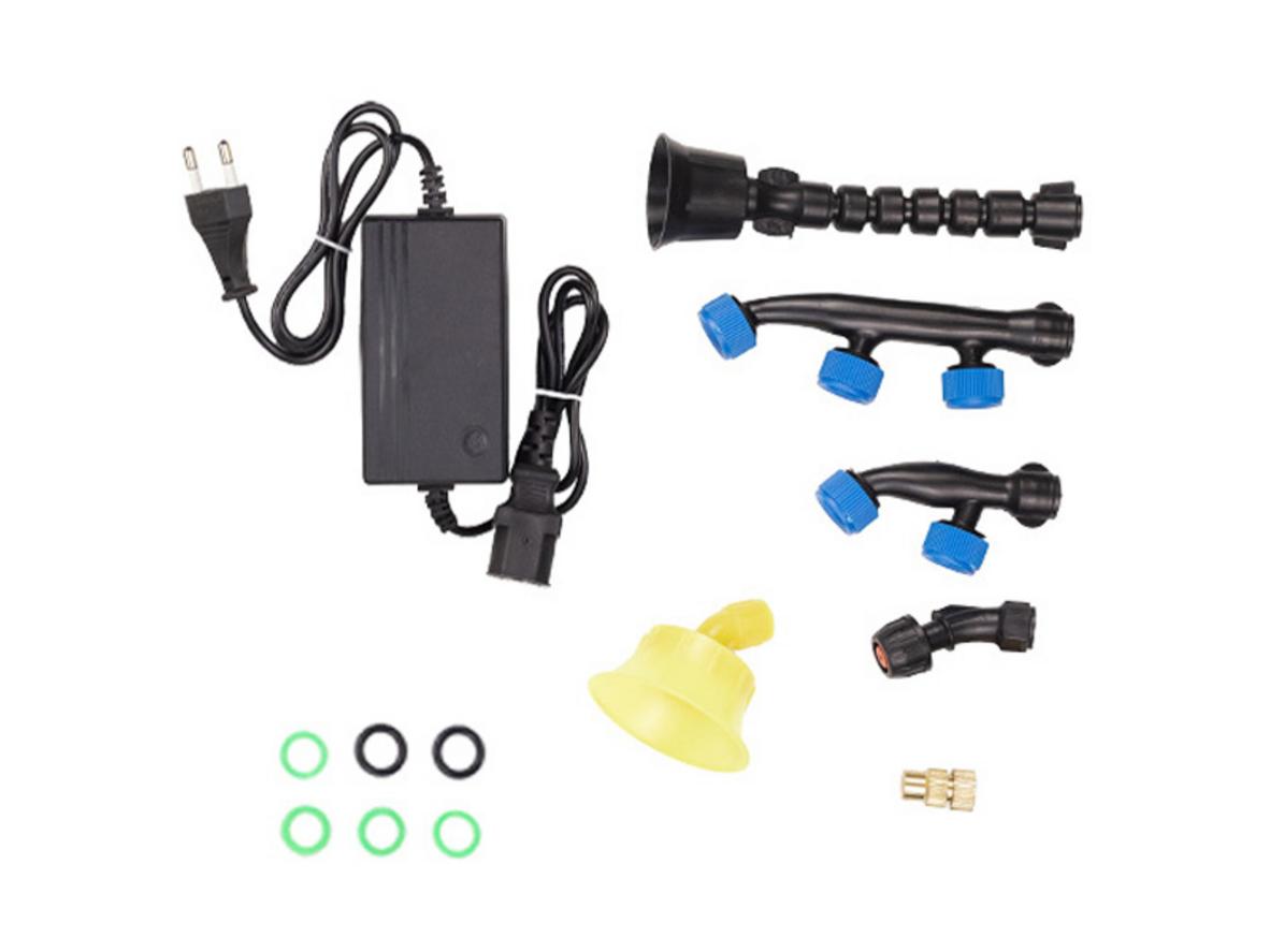 Áp lực 80 PSI và lưu lượng 4 lít/phút giúp phun đều, nhanh và ổn định.