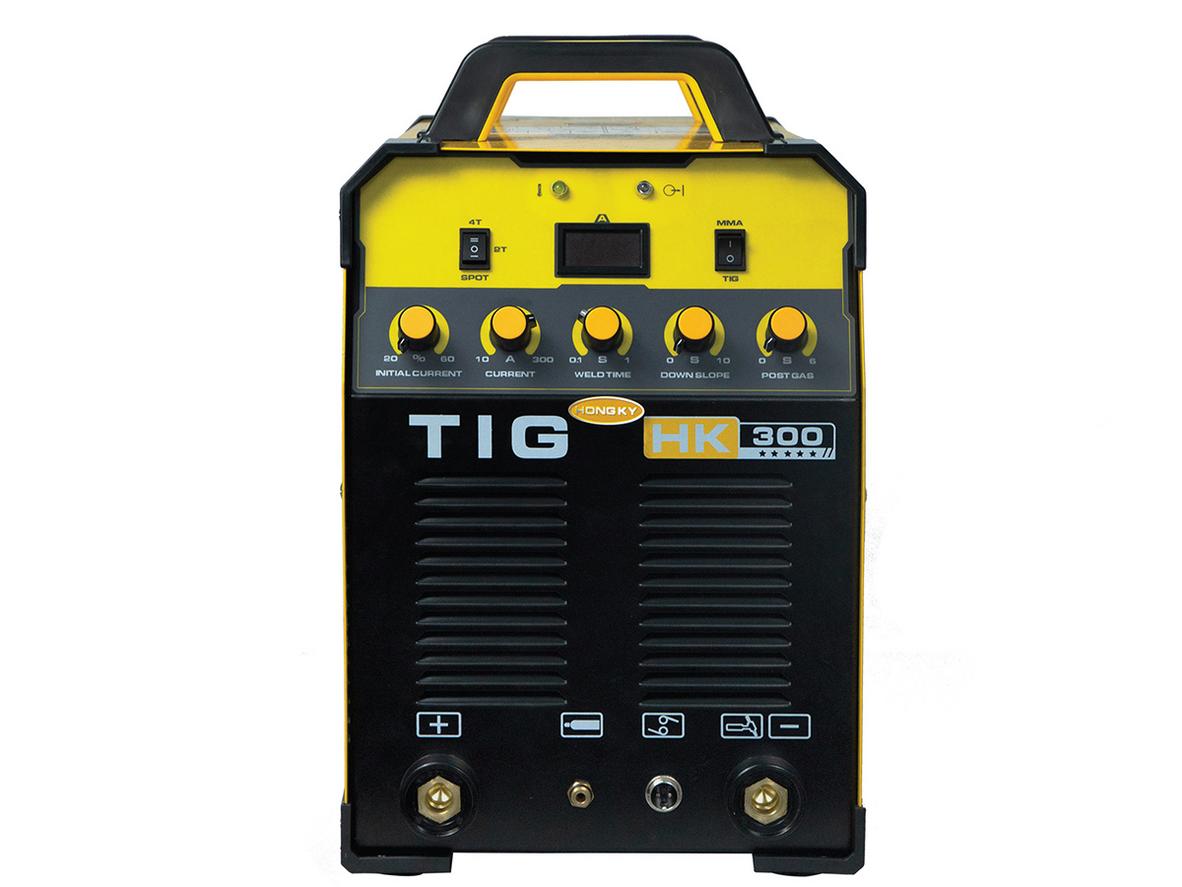 Công nghệ Inverter IGBT giúp máy ổn định và tiết kiệm điện.