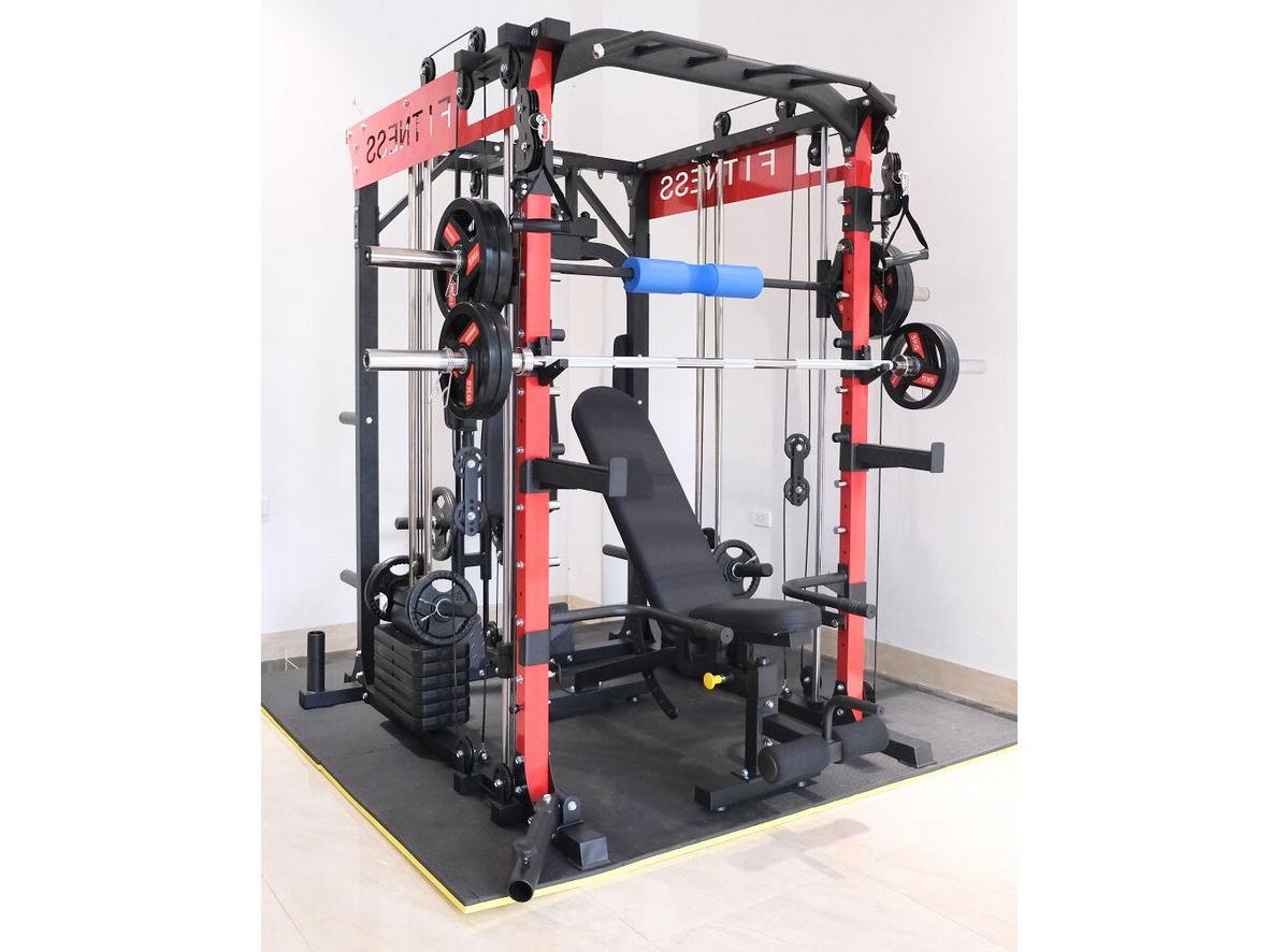 Ghế tập gym điều chỉnh đi kèm giúp HQ K12 sẵn sàng sử dụng ngay từ ngày đầu.