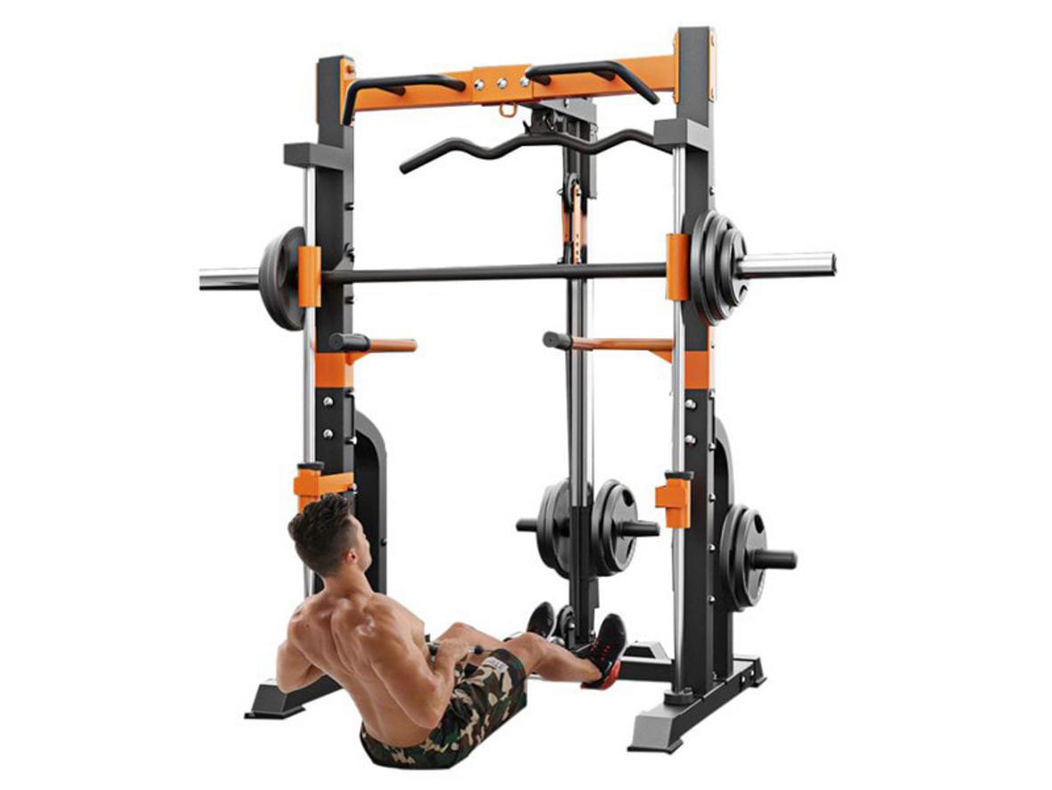 Tải trọng tối đa 150kg phù hợp nhu cầu tập gia đình và phòng gym mini.