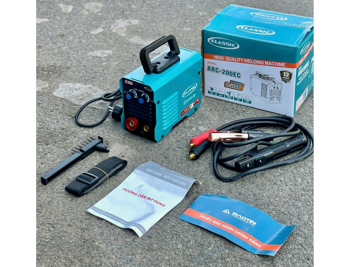 Công nghệ IGBT giúp máy mồi hồ quang nhanh và vận hành ổn định.