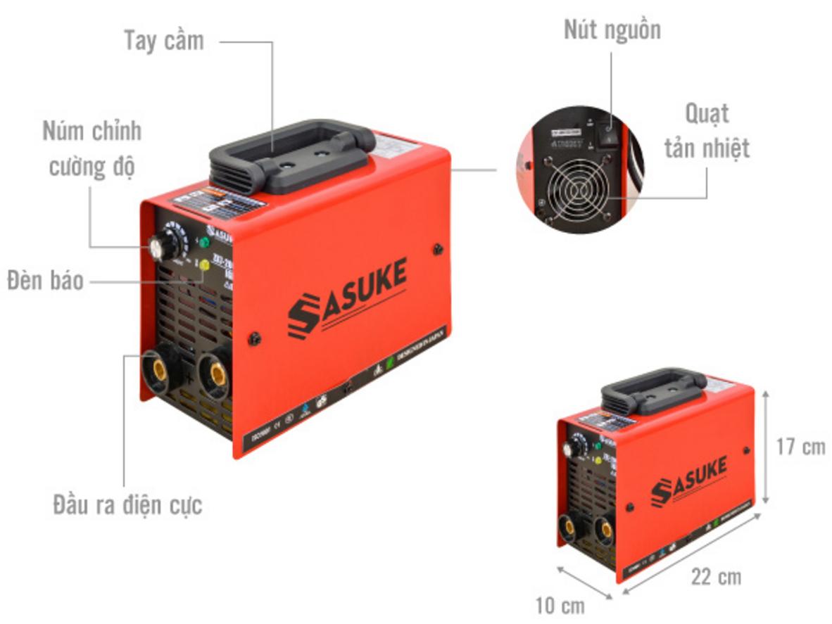 IGBT giúp máy chạy ổn định, mối hàn gọn hơn.