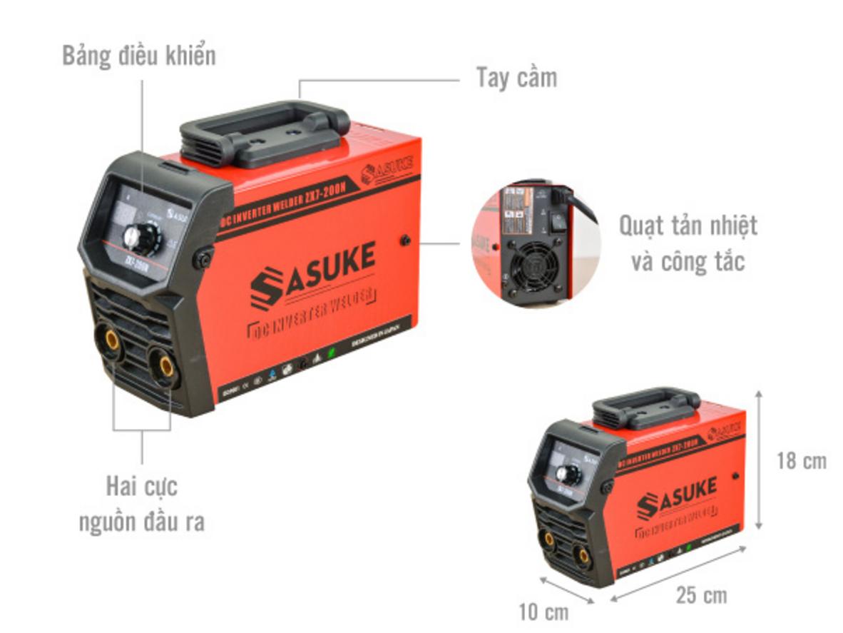 IGBT giúp máy vận hành ổn định, dễ mồi hồ quang và tiết kiệm điện.