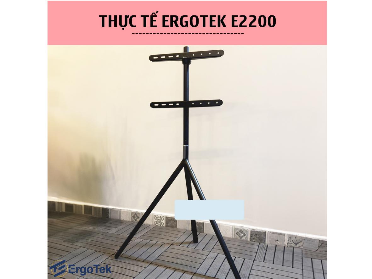 ErgoTek E2200 tương thích chuẩn VESA 200x200 mm và 400x400 mm.