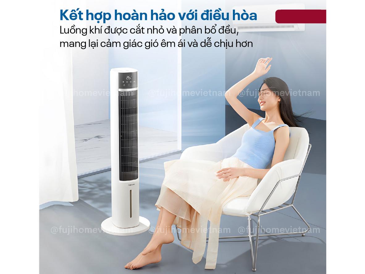 Ion âm hỗ trợ không khí dễ chịu hơn trong không gian dùng hằng ngày.