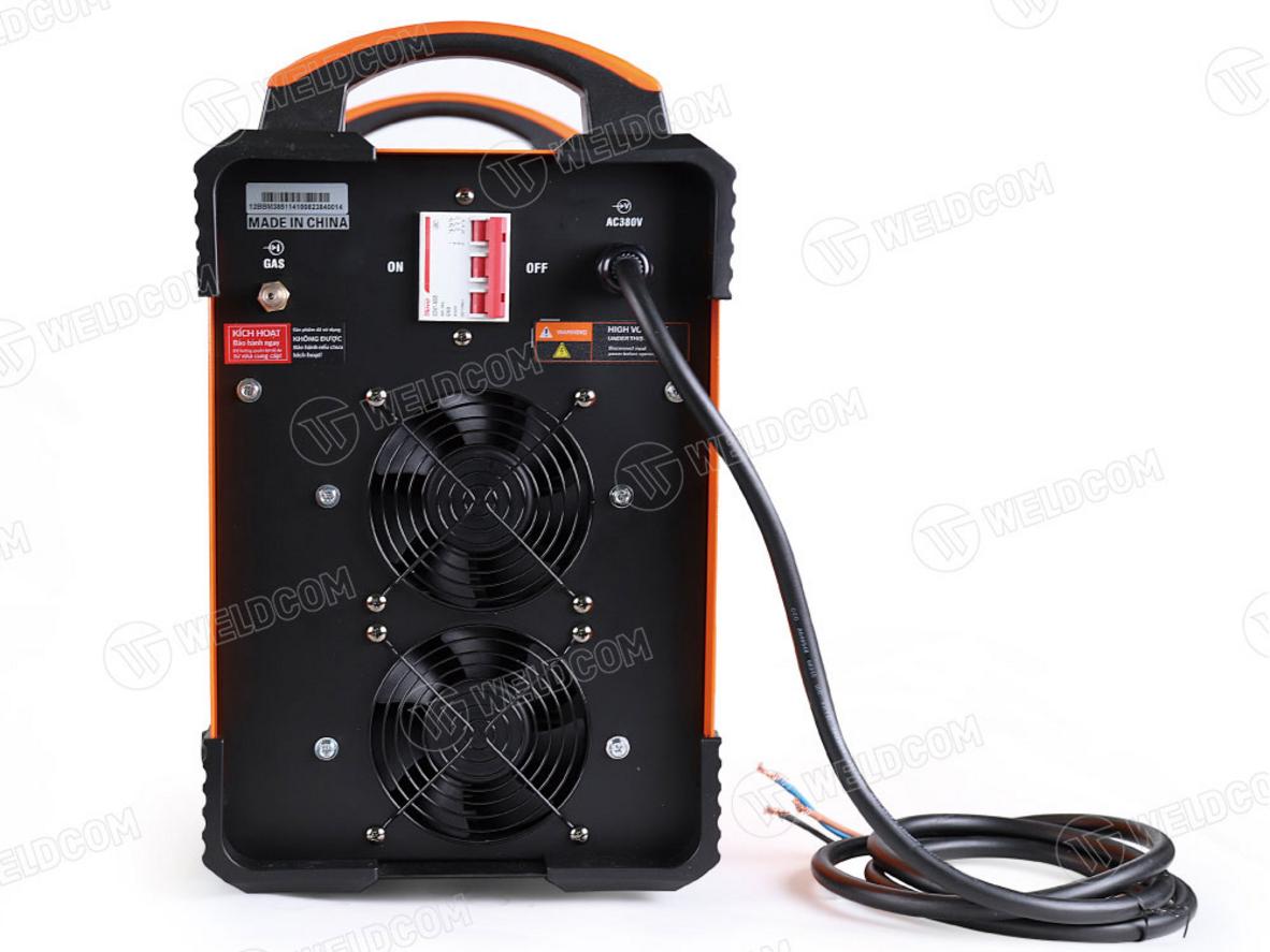 Nguồn 3 pha 380V giúp máy vận hành ổn định trong môi trường xưởng.