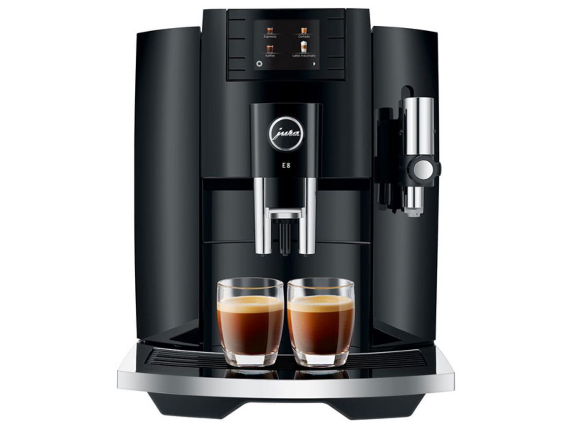 Jura E8 Piano mang lại trải nghiệm pha cà phê tự động cao cấp cho gia đình và văn phòng nhỏ.