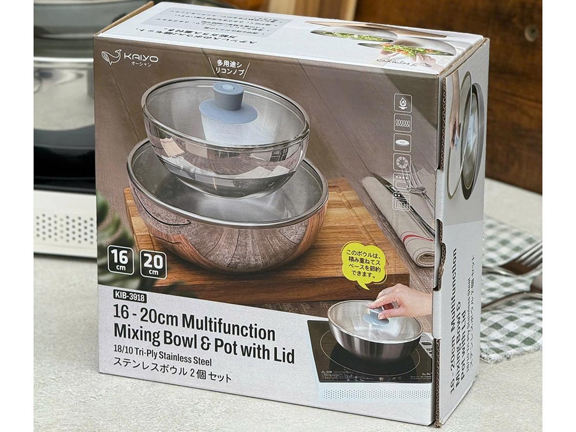 Lớp trong cùng inox 304 an toàn khi tiếp xúc trực tiếp với thực phẩm.