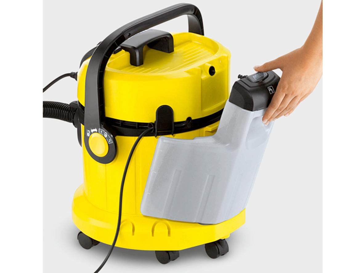 Lực hút mạnh và tuabin công suất lớn giúp máy xử lý bẩn sâu trên nhiều bề mặt.