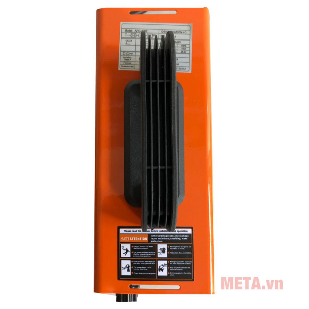 Máy tối ưu với que 2.5 mm và vẫn hỗ trợ que 3.2 mm khi cần.