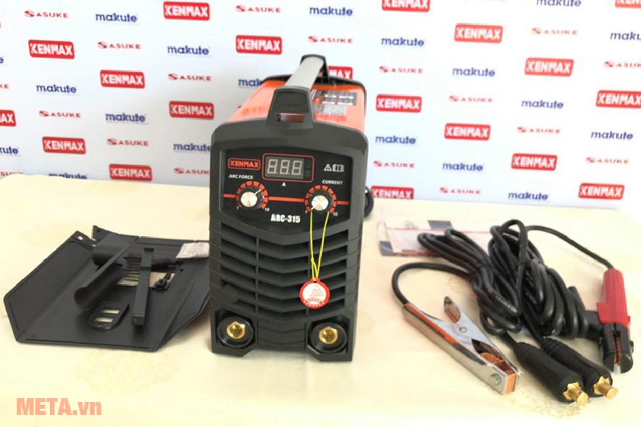Dải dòng 20A–315A giúp Kenmax ARC-315 xử lý nhiều bài toán hàn nặng.