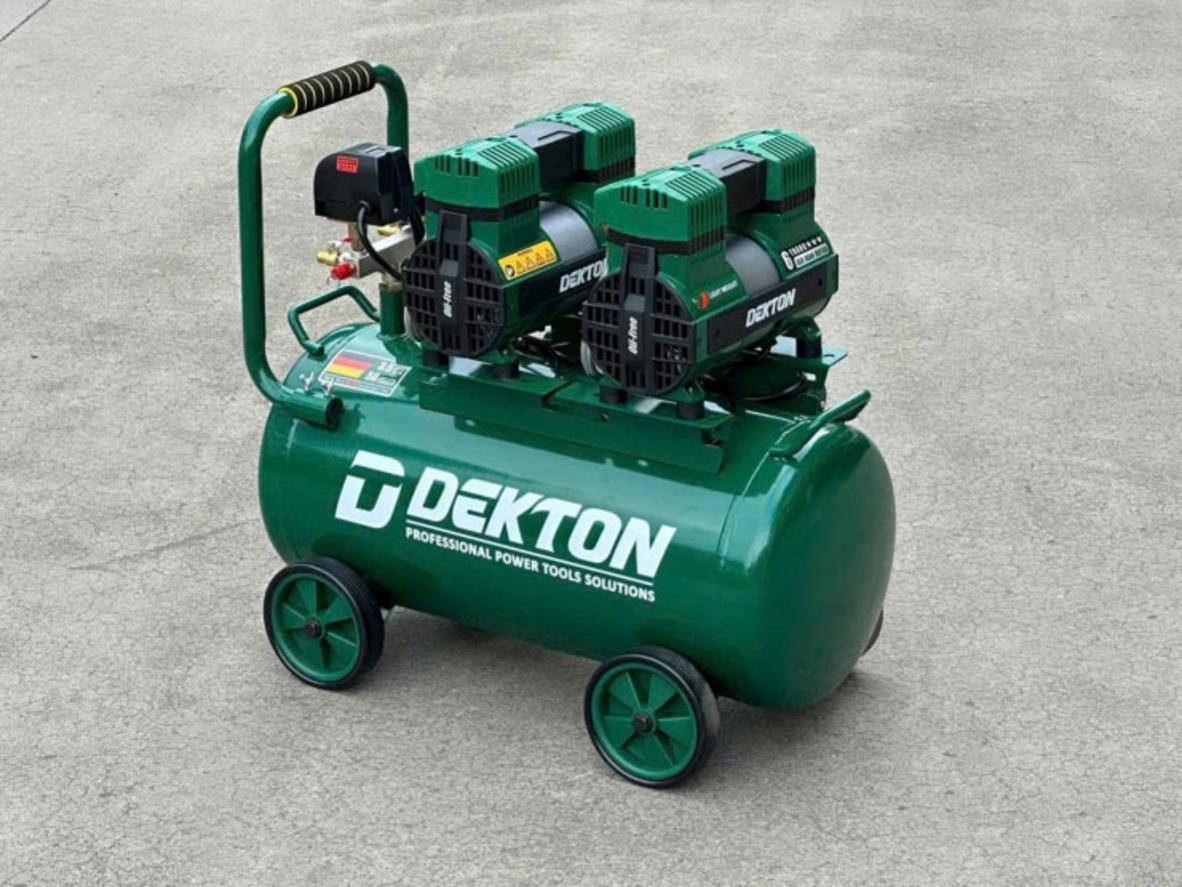 Khí sạch không dầu giúp công việc gọn gàng và an tâm hơn.