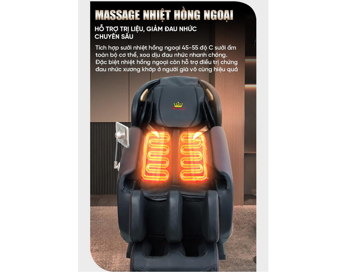 Không trọng lực 170 độ và túi khí toàn thân