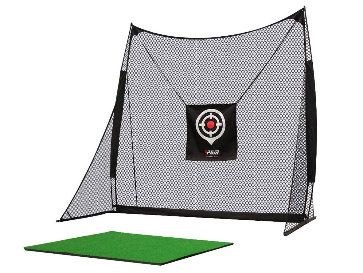 Khung lưới 2,5m x 2,5m x 1,26m cho cú swing thoải mái tại nhà.
