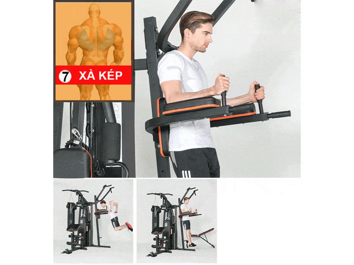 Khung thép sơn tĩnh điện giúp tăng độ bền và hạn chế gỉ sét.