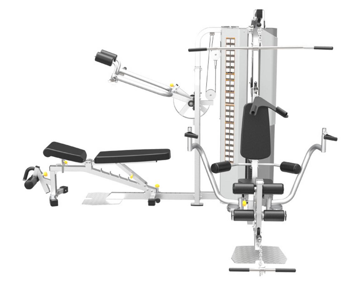 Khung thép sơn tĩnh điện giúp Impulse IF2060 bền bỉ và ổn định khi vận hành cường độ cao.