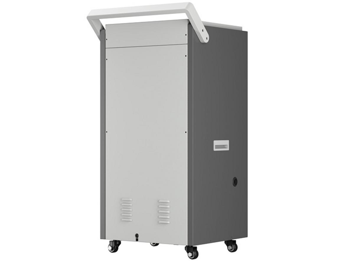 Công suất hút ẩm 150 lít/ngày phù hợp kho xưởng 120 - 200 m².
