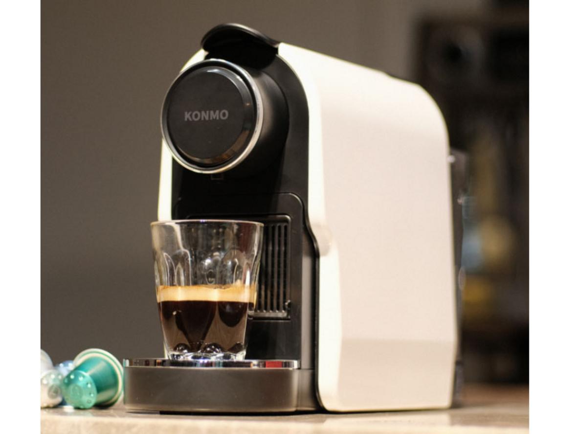 Konmo C-Plus KM-C0518C chiết xuất Espresso ổn định nhờ áp suất 20 bar và công suất 1350W.