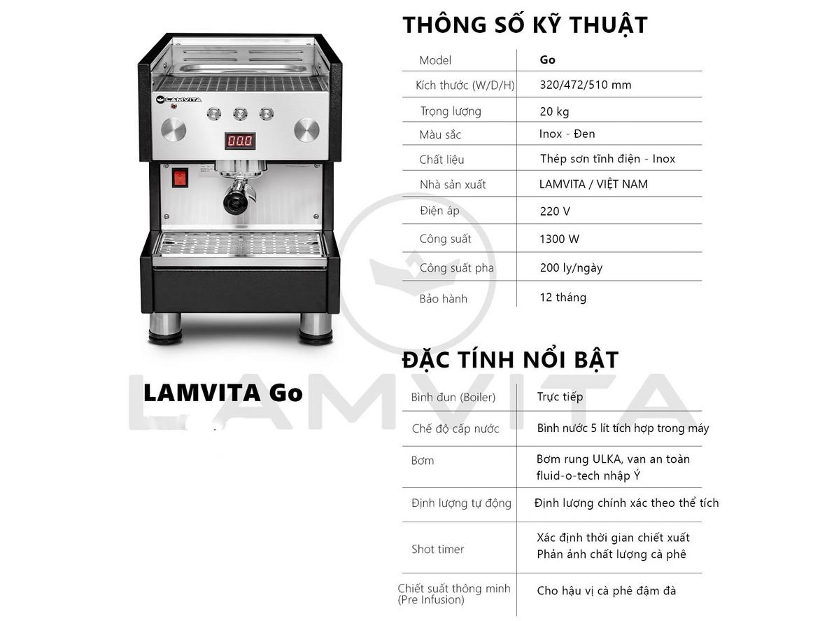 1 group espresso tối ưu cho menu nền cà phê ổn định.
