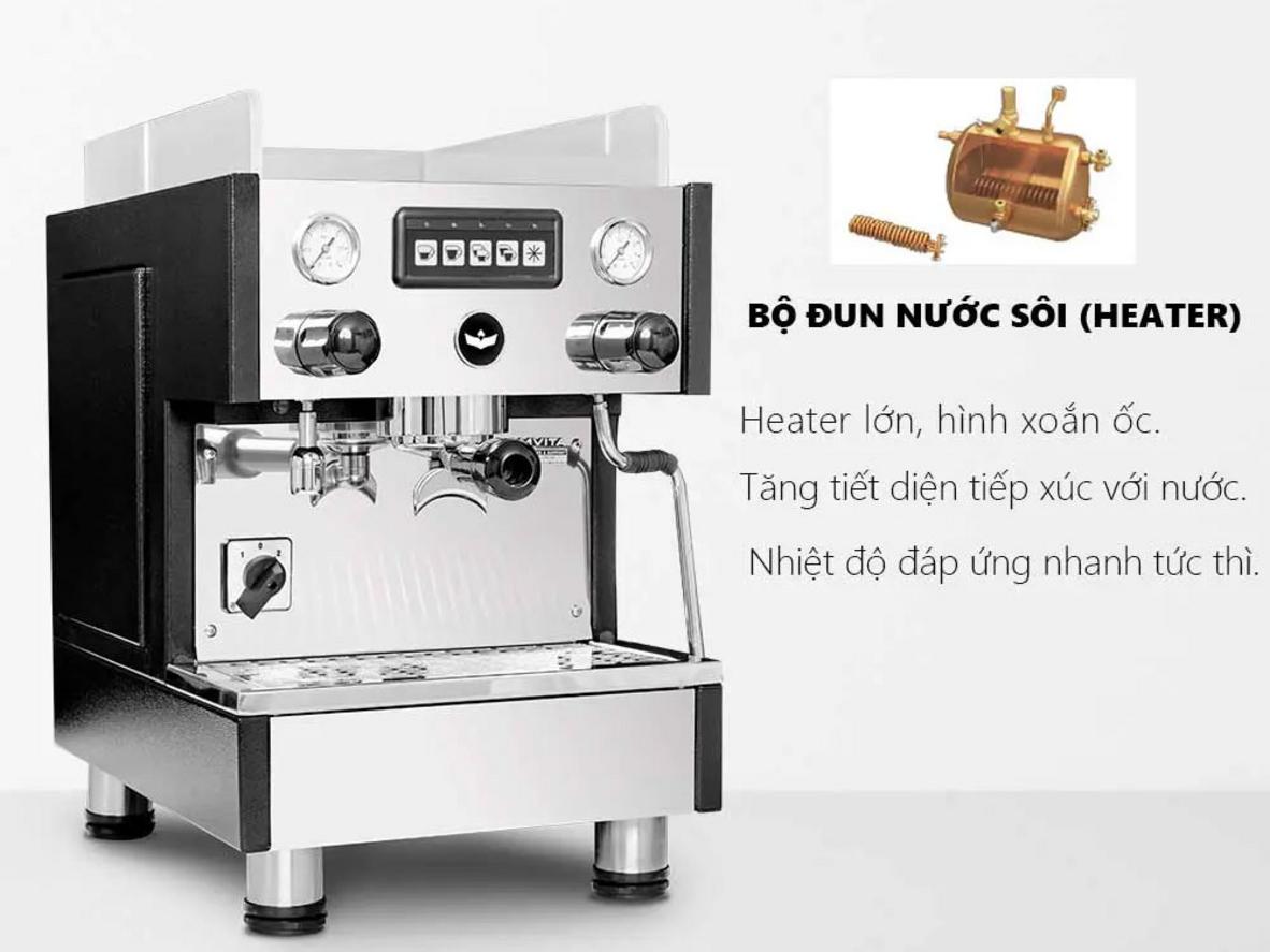 Vật liệu bền giúp máy phù hợp môi trường kinh doanh cần vệ sinh cao.