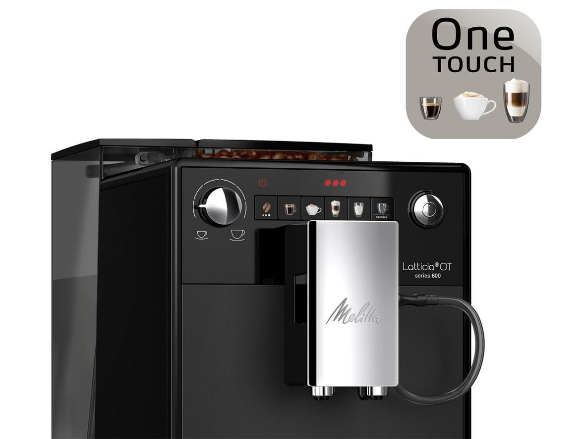 LATTEperfection System tạo bọt sữa mịn cho cappuccino và latte.