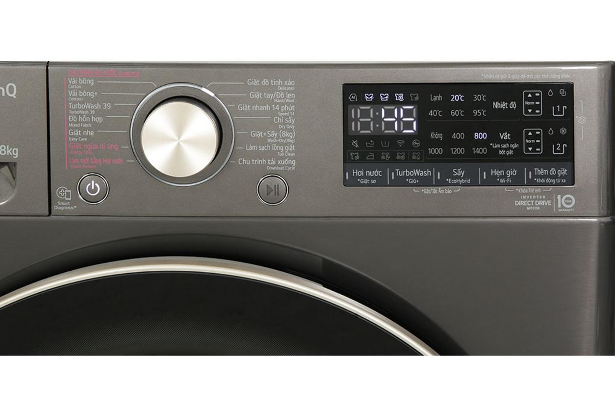 Steam hỗ trợ chăm vải, sấy ngưng tụ giúp lắp đặt gọn hơn.