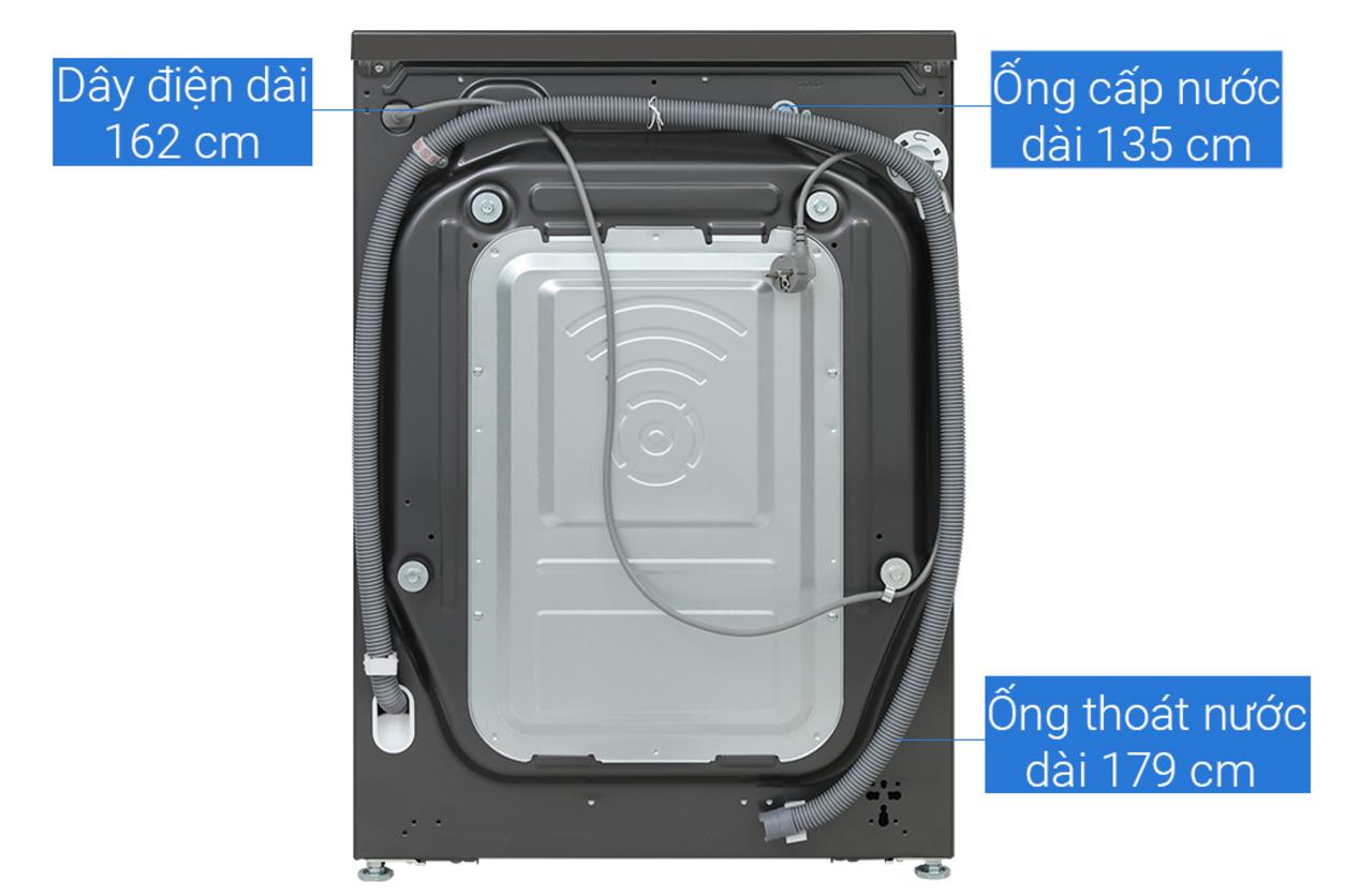 ThinQ® hỗ trợ điều khiển tiện hơn, lồng thép không gỉ tăng độ bền.