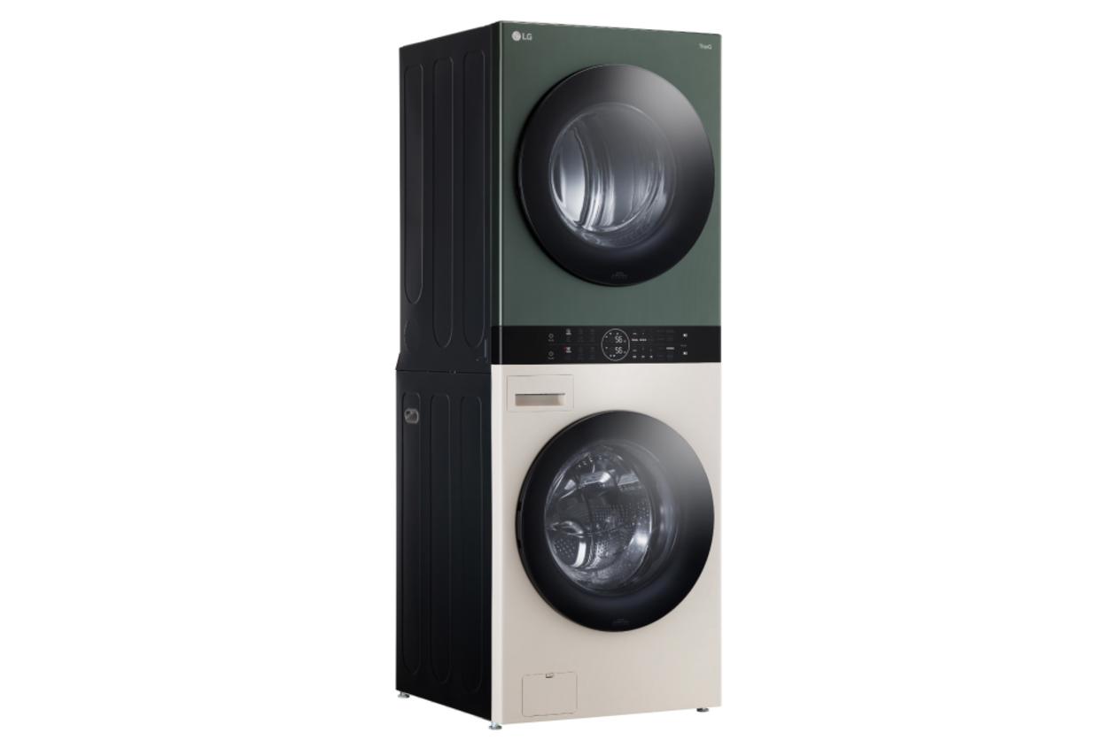 Dual Inverter Heat Pump giúp sấy êm, tiết kiệm điện và bảo vệ vải.
