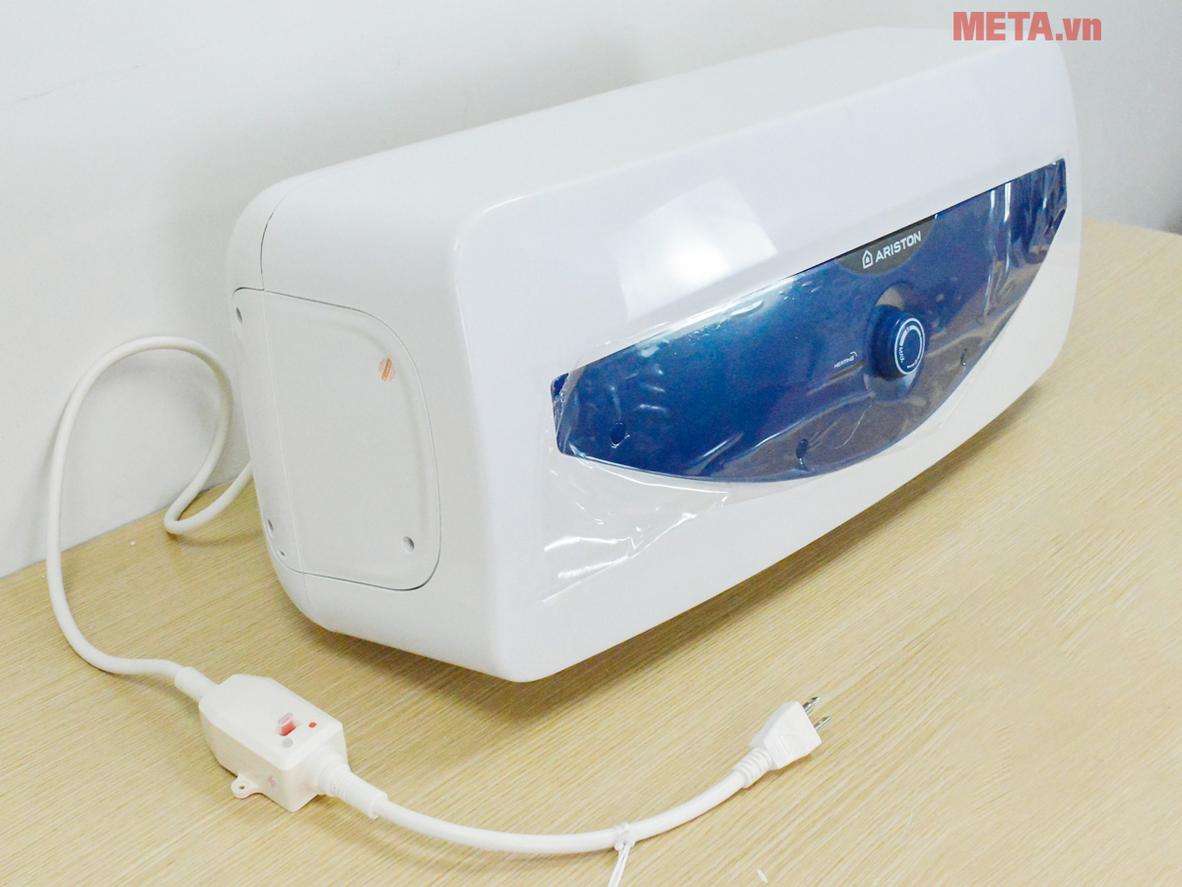 Lòng bình tráng men Titan và thanh đốt đồng 100% tăng độ bền.