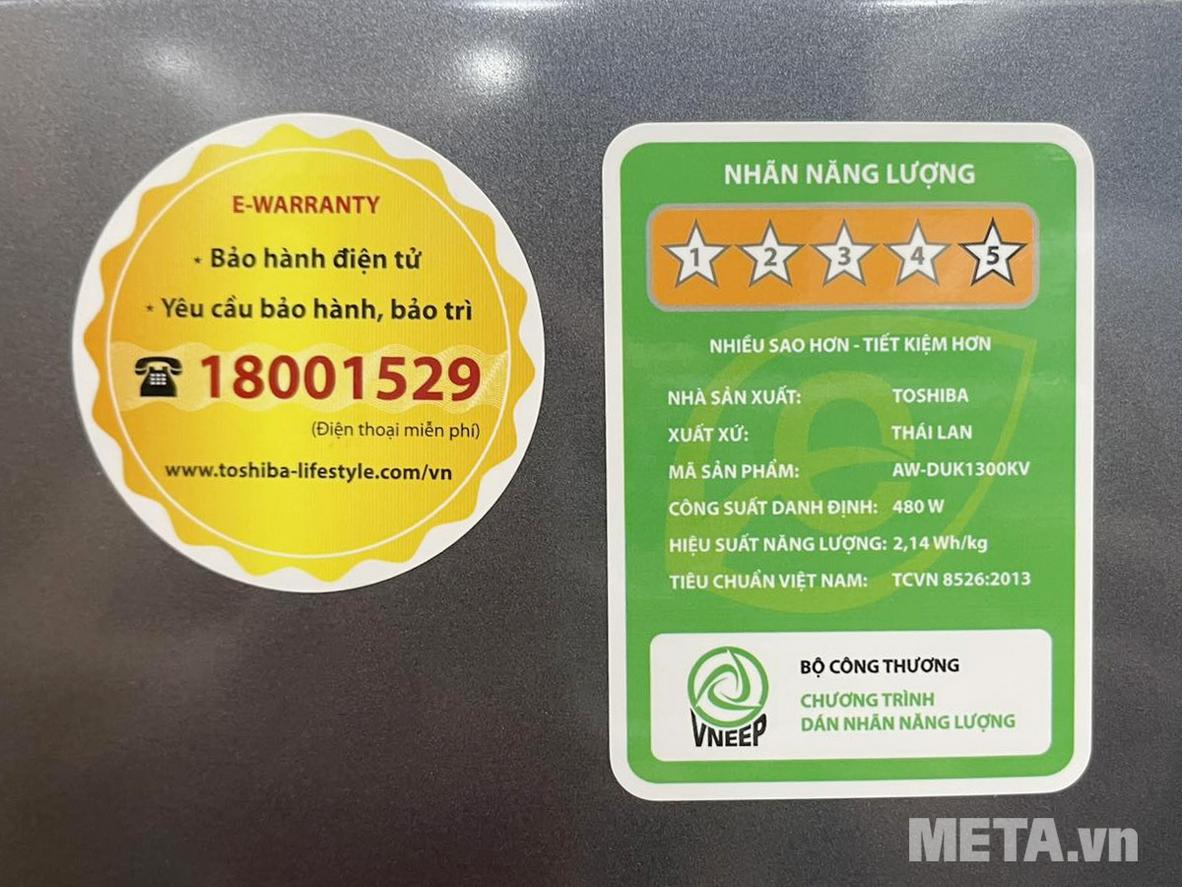 Thiết kế bền bỉ, an toàn và dễ vệ sinh.