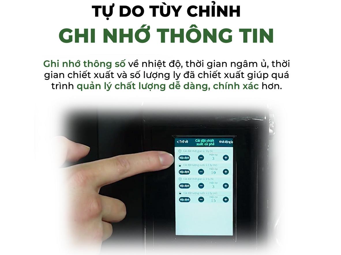 Quy trình tự động giúp LS200 giảm thao tác và giữ chất lượng ly ổn định.