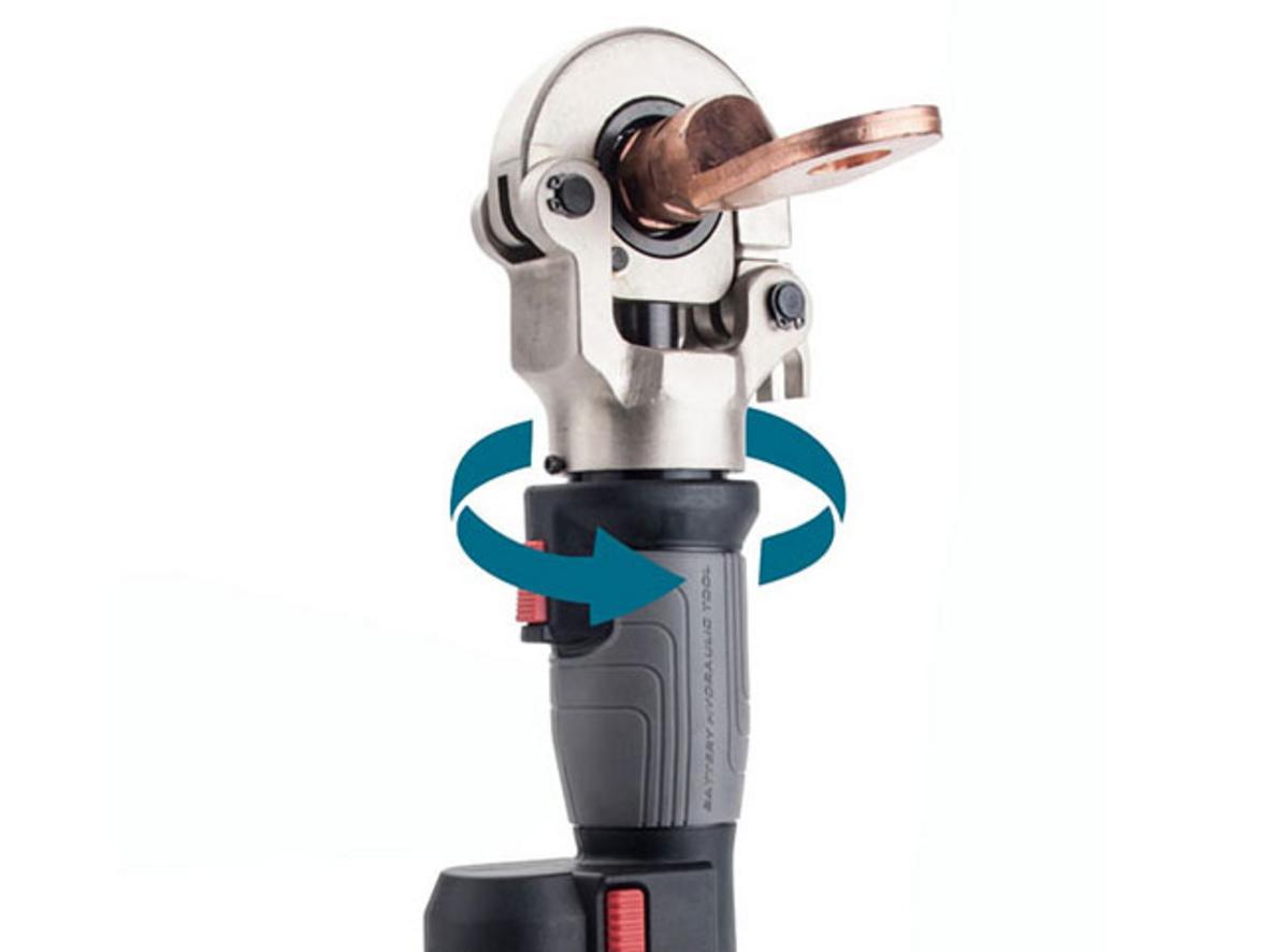 Lực ép 60kN cho mối ép chắc và đều